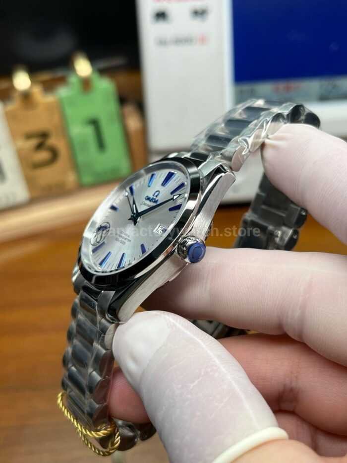 VS Factory Omega Seamaster Aqua Terra 2503.33.00 39.2mm Full Steel White Dial - Image 3