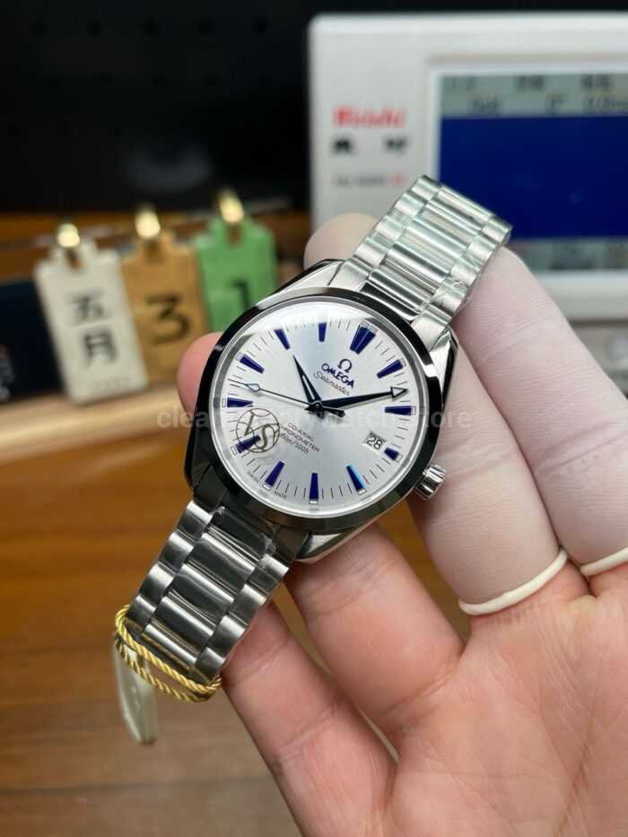 VS Factory Omega Seamaster Aqua Terra 2503.33.00 39.2mm Full Steel White Dial - Image 2