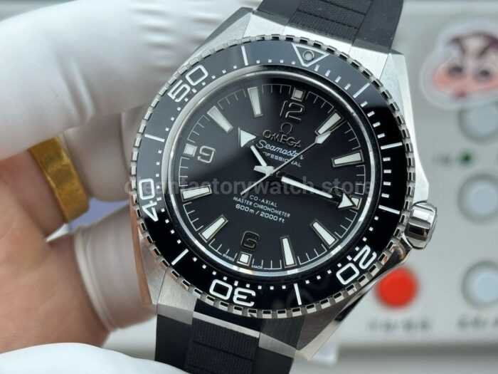 VS+ Factory Omega Seamaster Planet Ocean 600M 217.32.42.21.01.001 42mm Black Rubber Strap Black Dial - Image 3