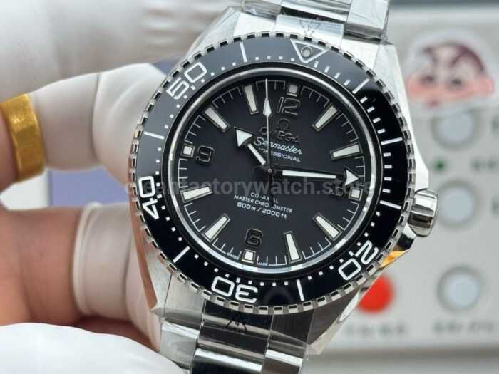 VS+ Factory Omega Seamaster Planet Ocean 600M 217.32.42.21.01.001 42mm Full Steel Black Ceramic Black Dial - Image 3