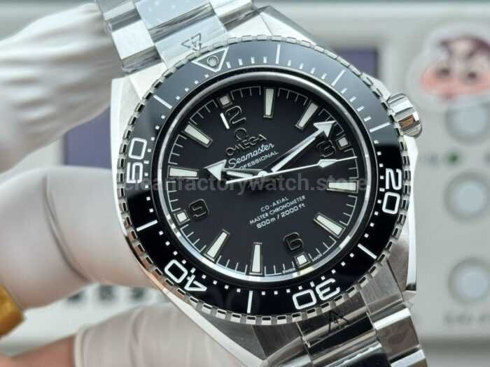VS+ Factory Omega Seamaster Planet Ocean 600M 217.32.42.21.01.001 42mm Full Steel Black Ceramic Black Dial - Image 2