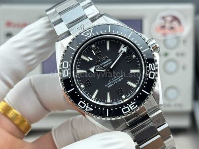 VS+ Factory Omega Seamaster Planet Ocean 600M 217.32.42.21.01.001 42mm Full Steel Black Ceramic Black Dial - Image 4
