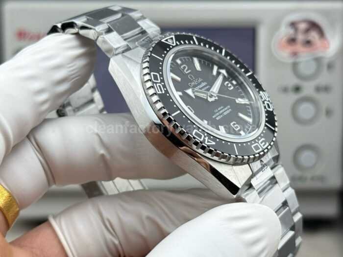 VS+ Factory Omega Seamaster Planet Ocean 600M 217.32.42.21.01.001 42mm Full Steel Black Ceramic Black Dial - Image 6