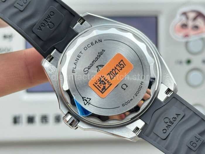 VS+ Factory Omega Seamaster Planet Ocean 600M 217.32.42.21.01.002 42mm Rubber Strap Blue Ceramic Black Dial - Image 8