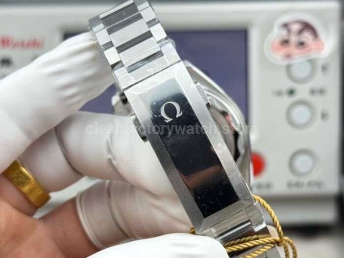 VS+ Factory Omega Seamaster Planet Ocean 600M 217.32.42.21.01.004 42mm Full Steel Orange Ceramic Black Dial - Image 9