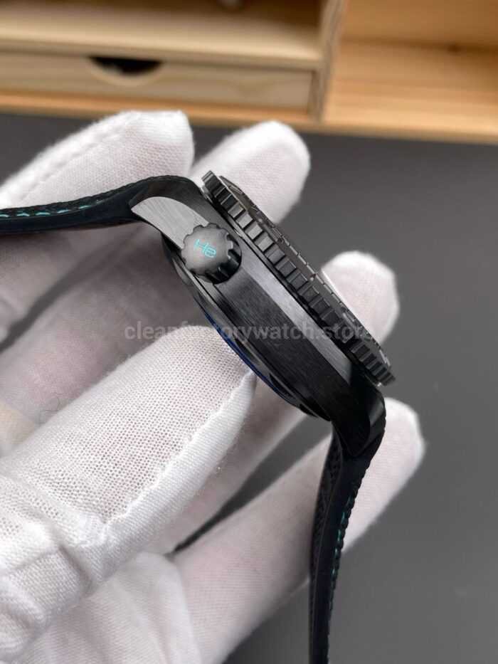 VS Factory Omega Seamaster Planet Ocean Worldtimer 600M 215.92.46.22.01.006 45.5mm Rubber Strap Black Dial - Image 5
