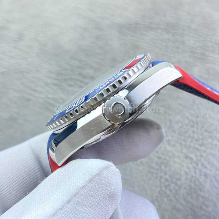 VS Factory Omega Seamaster Planet Ocean 600M 215.32.43.21.04.001 43.5mm Rubber Strap Arabic Numerals White Dial - Image 5
