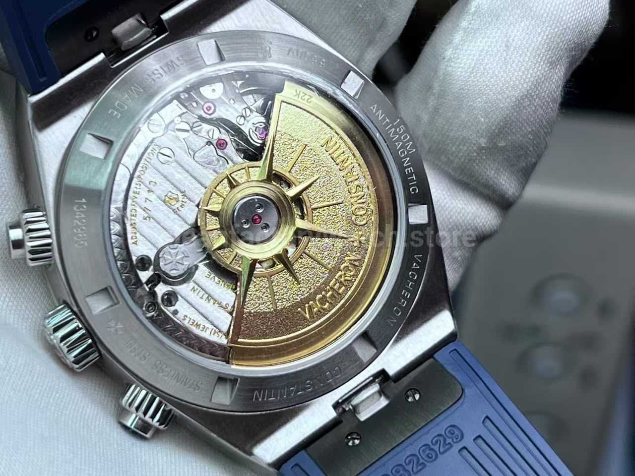 8F Factory VC Overseas Chronograph 5500V Modified 7750 Movement Display
