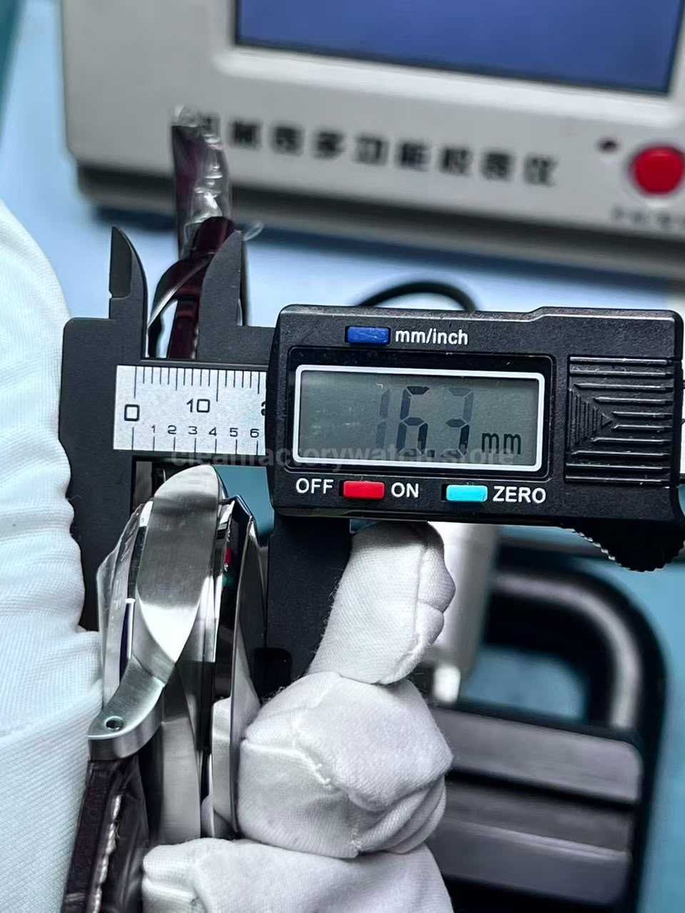 TTF Factory Panerai PAM01116 16.3mm Thickness Measurement