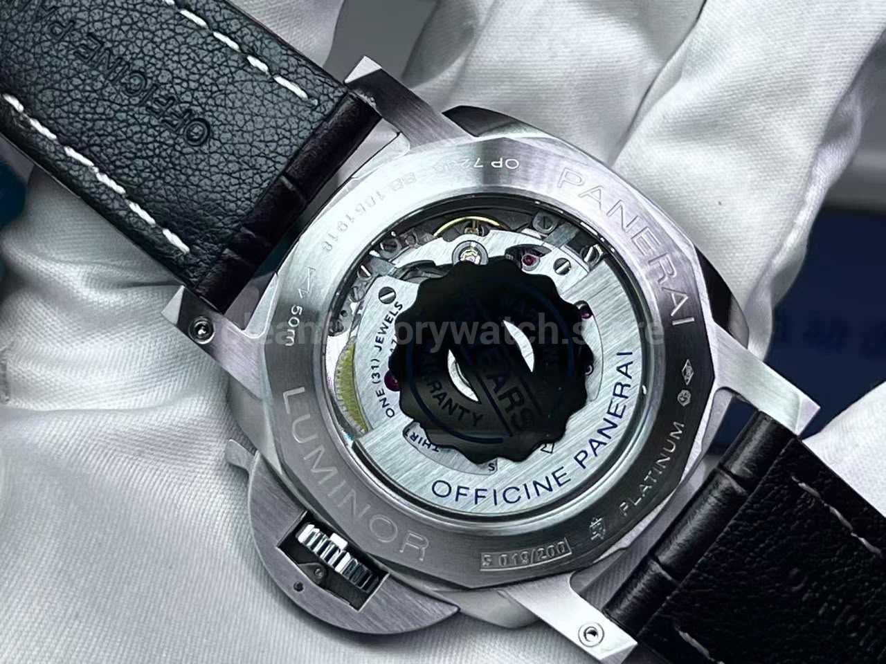 TTF Factory Panerai Luminor Marina PAM01116 Pre-Shipment QC Review 3 TTF Factory Panerai PAM01116 P.9010 Movement Display