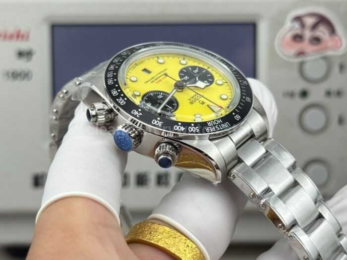 3C Factory Tudor Black Bay Chrono M79310N-0001 41mm Full Steel Yellow Dial - Image 5