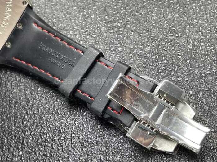 ABF Factory Franck Muller Vanguard Zvonimir V45 44mm Steel Leather Strap Black Dial - Image 9
