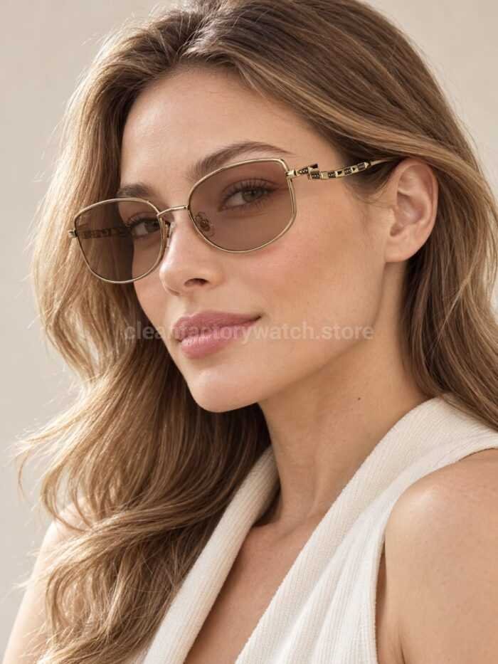 Bottega Veneta 5G587 Square Sunglasses | Black Frame & Grey Lenses - Image 2