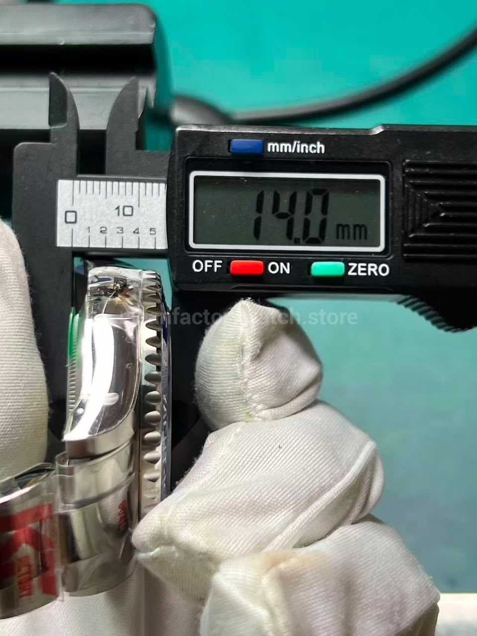 KF Factory Yacht Master II 116680 14mm Thickness Measurement