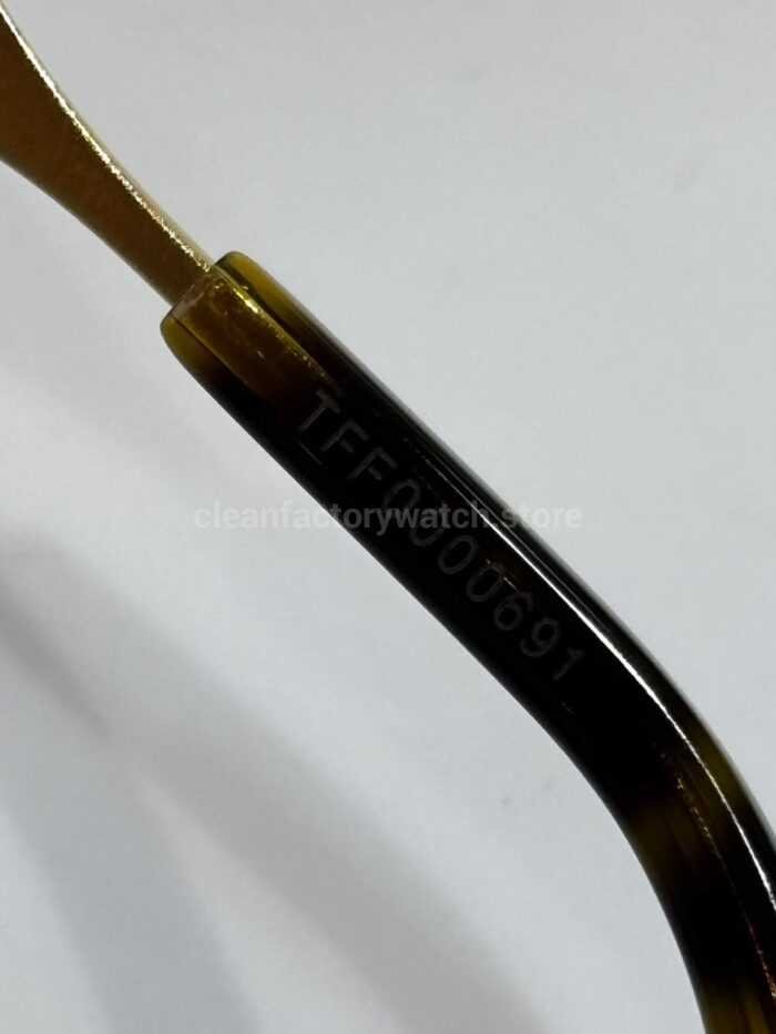 Marc Jacobs MARC 806/S Oval Sunglasses | Gold Frame & Rose Brown Lenses - Image 7