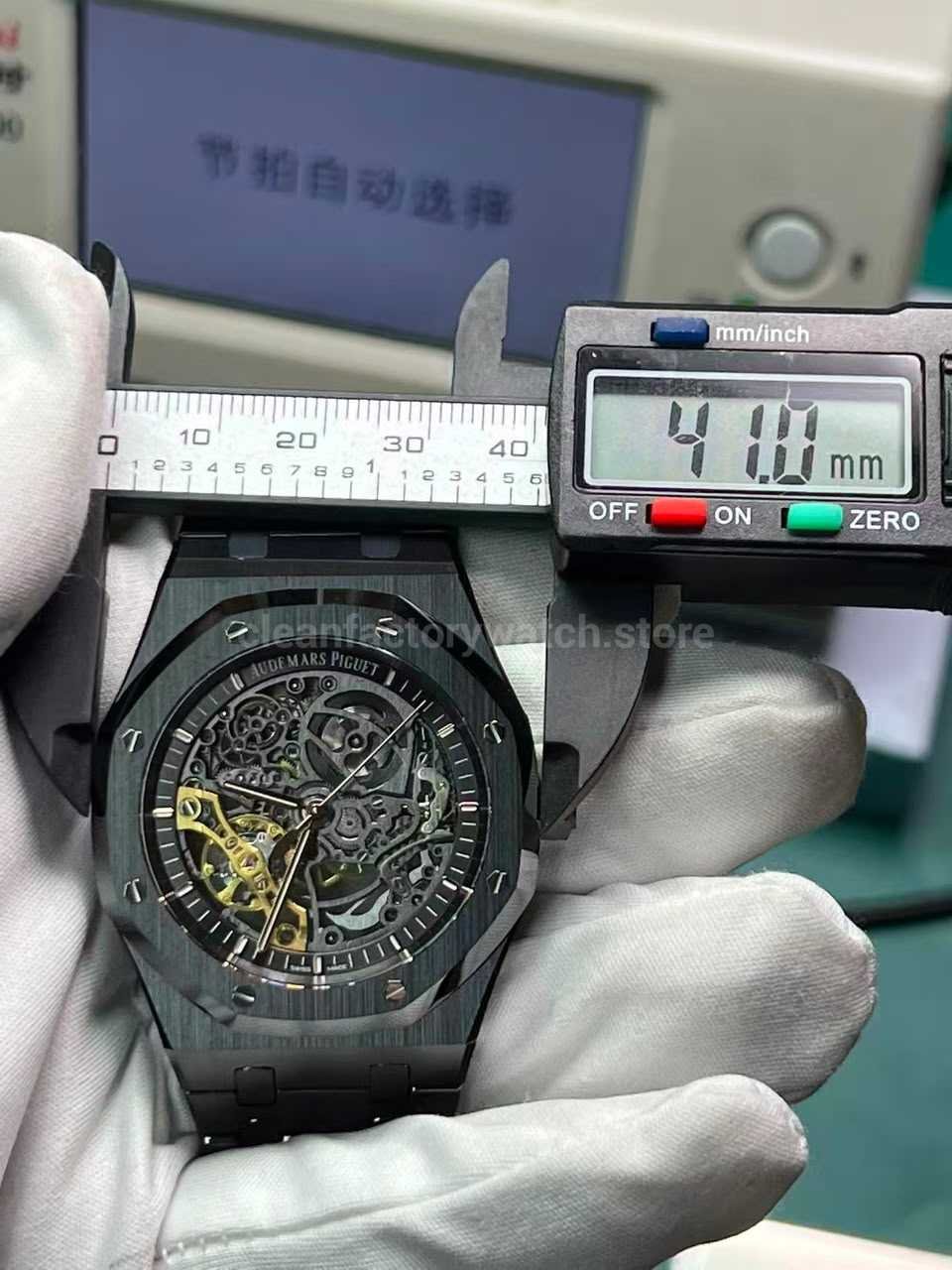 THB Factory Royal Oak 15416CE 41mm width measurement