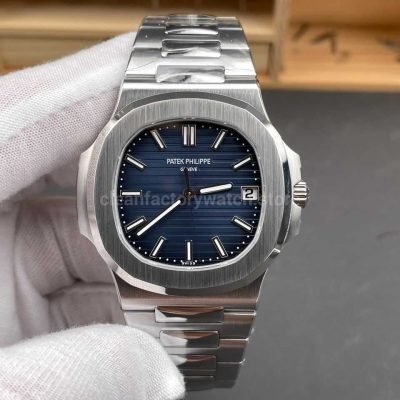DDF Nautilus 5811 blue dial white gold 41mm premium profile