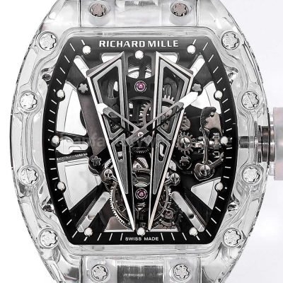 MS Factory Richard Mille RM 27 03 44mm Synthetic Sapphire Emulsion Rubber Strap Skeletonized Dial (4)