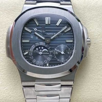 OME Factory Patek Philippe Nautilus 5712/1A-001 40mm full steel grey dial replica watch