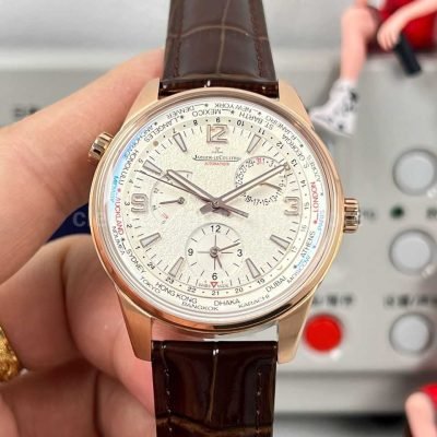 TW Factory Jaeger LeCoultre Polaris Geographic Wt 42mm Rose Gold White Dial (7)