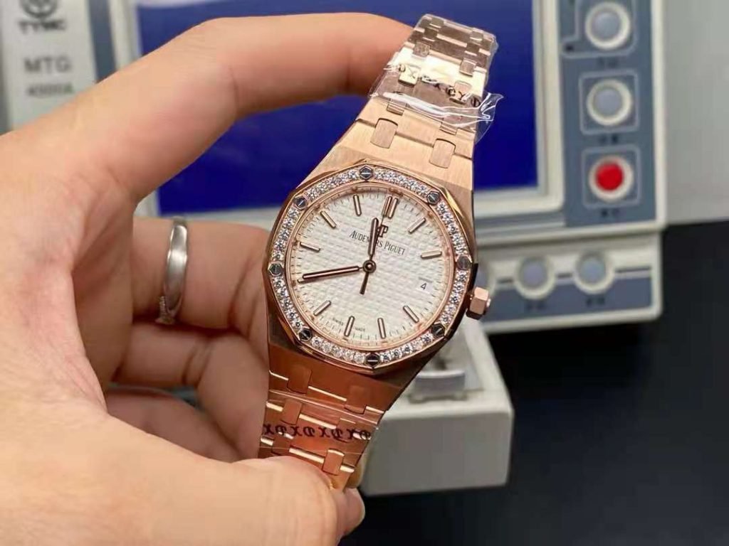 8F Factory Replica Audemars Piguet Royal Oak 34mm Rose Gold Diamond Watch – Susan Reviews on Replica Watches 2 6b05dae6a20c462cb216c64e4204170f Super Clone Watch,Clean Factory Watch