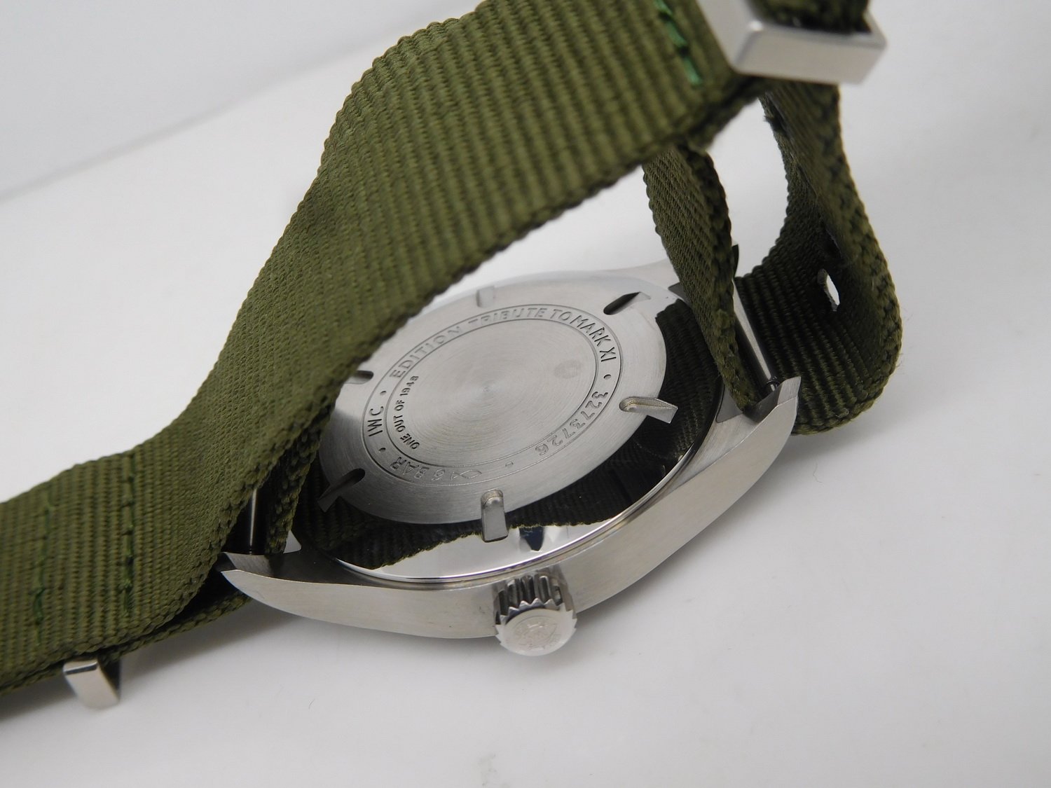 Another Great Work From MK Factory – Replica IWC Pilot Mark XI with Green Nylon Strap – Susan Reviews on Replica Watches 4 9536cbb56fc14b10a72447bd805d23cb Super Clone Watch,Clean Factory Watch