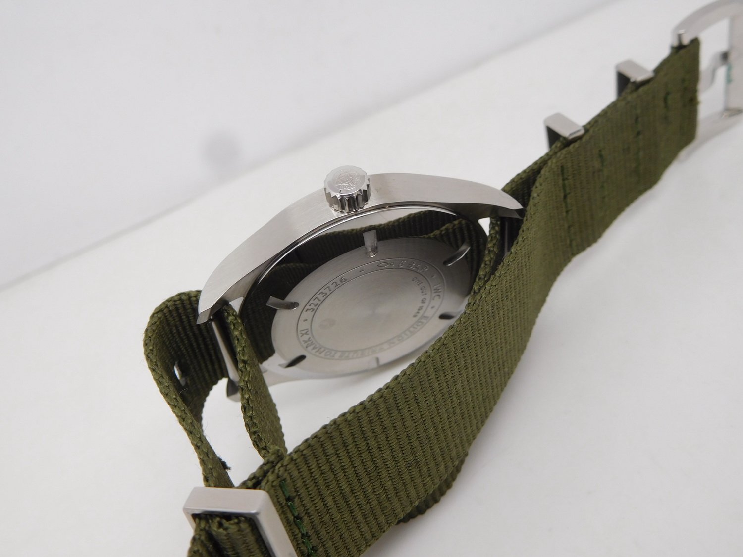 Another Great Work From MK Factory – Replica IWC Pilot Mark XI with Green Nylon Strap – Susan Reviews on Replica Watches 3 ad4750aa4706440e915ecd56f3c25874 Super Clone Watch,Clean Factory Watch