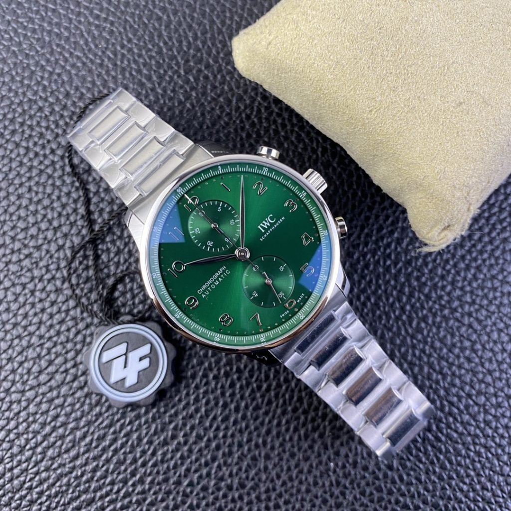 Z Factory Replica IWC Portuguese Chrono IW3716 Green Dial with Steel Bracelet – Susan Reviews on Replica Watches 9 bb5a21d1ac9f449ea442478b3946ddf0 Super Clone Watch,Clean Factory Watch