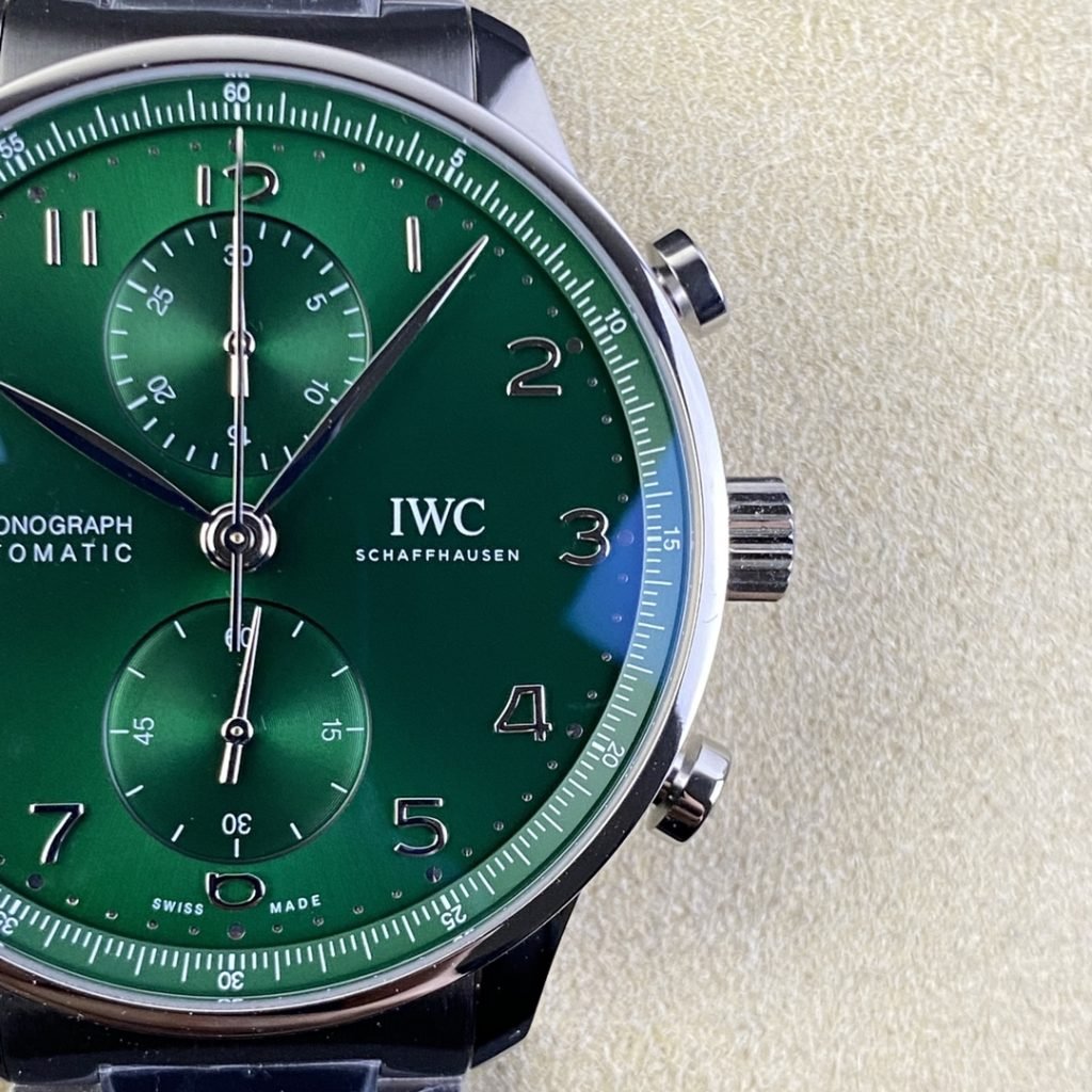 Z Factory Replica IWC Portuguese Chrono IW3716 Green Dial with Steel Bracelet – Susan Reviews on Replica Watches 5 e7fe40a91b1349d2a4ecc467f0f86e21 Super Clone Watch,Clean Factory Watch